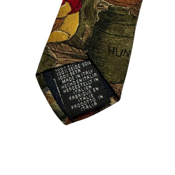 The Disney Store Winnie The Pooh Hunny Honey Pots Cartoon Necktie Vintage - Picture 6 of 7